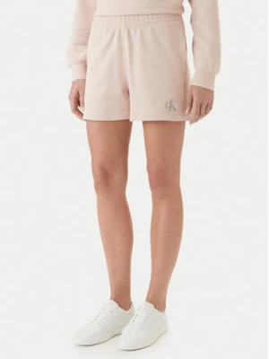 Calvin Klein Jeans Szorty materiałowe LV047B271G Różowy Regular Fit