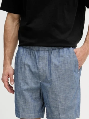 Calvin Klein Jeans szorty męskie bawełniane niebieski