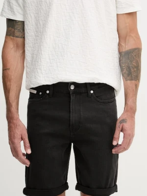 Calvin Klein Jeans szorty męskie jeansowe czarny
