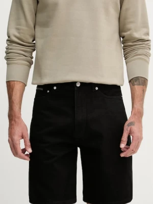 Calvin Klein Jeans szorty męskie jeansowe czarny