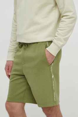 Calvin Klein Jeans szorty męskie kolor zielony