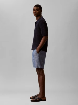 Calvin Klein Jeans Szorty Mężczyźni Bawełna niebieski,