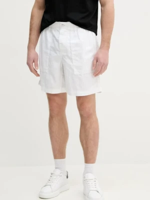 Calvin Klein Jeans szorty z domieszką lnu