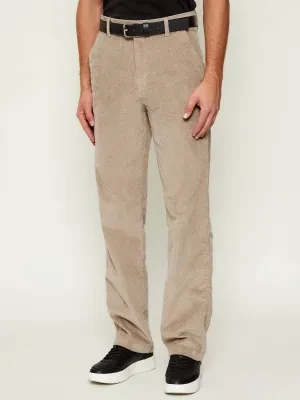 Calvin Klein Jeans Sztruksowe spodnie chino 90S | Straight fit