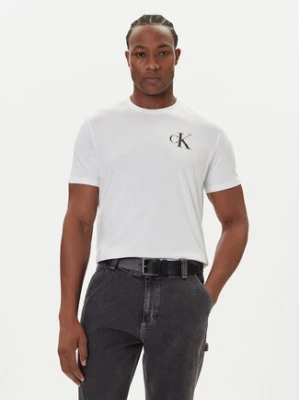 Zdjęcie produktu Calvin Klein Jeans T-Shirt 30s Chest Logo LV04RD865G Biały Regular Fit