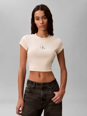 Calvin Klein Jeans T-shirt BABY | Cropped Fit