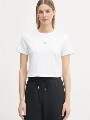 Calvin Klein Jeans t-shirt basic bawełniany z elastanem