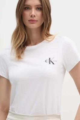 Calvin Klein Jeans t-shirt bawełniany 2-pack damski kolor różowy J20J219734