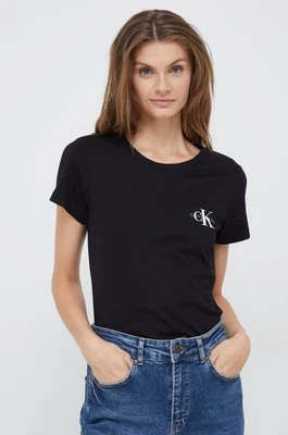 Calvin Klein Jeans t-shirt bawełniany (2-pack) J20J219734 kolor czarny