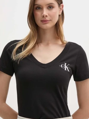 Zdjęcie produktu Calvin Klein Jeans t-shirt bawełniany 2-pack kolor beżowy J20J223447