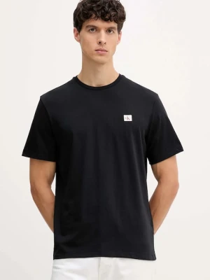 Calvin Klein Jeans t-shirt bawełniany 2-pack męski kolor czarny gładki LV04RD248G