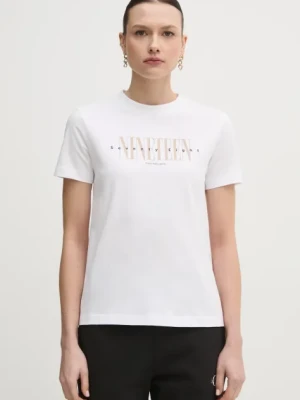 Calvin Klein Jeans t-shirt bawełniany damski kolor biały J20J225259