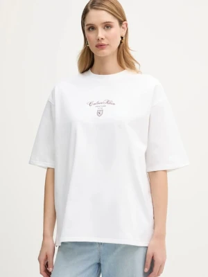 Calvin Klein Jeans t-shirt bawełniany biały