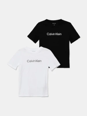 Calvin Klein Jeans t-shirt bawełniany dziecięcy 2-pack