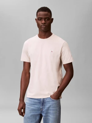 Calvin Klein Jeans T-shirt | Classic fit beżowy