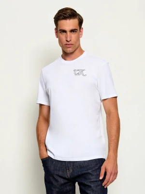 Calvin Klein Jeans T-shirt | Classic fit biały
