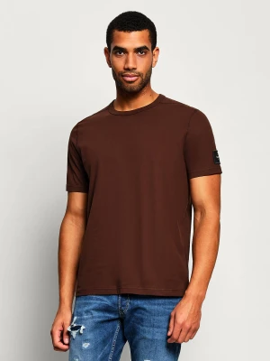 Calvin Klein Jeans T-shirt | Classic fit brązowy