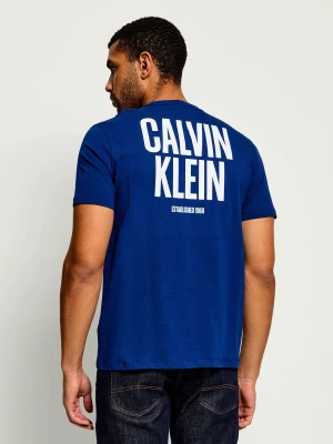 Calvin Klein Jeans T-shirt | Classic fit granatowy