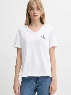 Calvin Klein Jeans T-shirt damski bawełniany 2-pack czarny