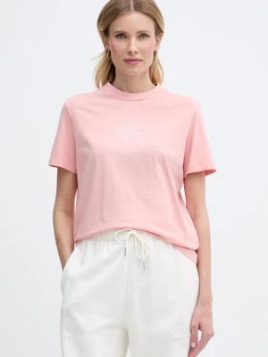 Calvin Klein Jeans T-shirt damski bawełniany