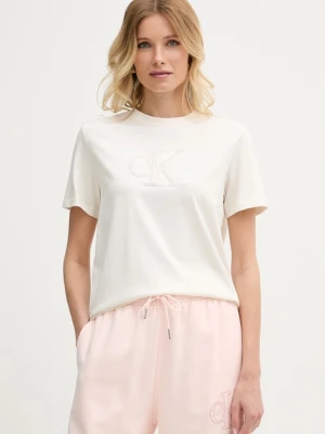 Calvin Klein Jeans T-shirt damski bawełniany