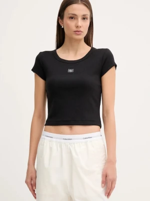 Calvin Klein Jeans t-shirt damski kolor czarny LV047C200G