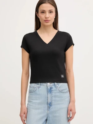 Calvin Klein Jeans t-shirt damski kolor czarny LV047C910G