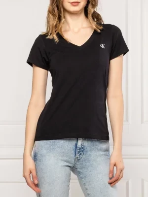 CALVIN KLEIN JEANS T-shirt EMBROIDERY | Regular Fit