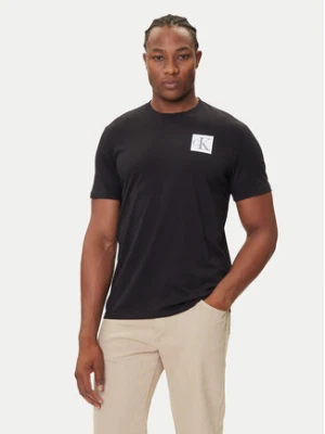 Calvin Klein Jeans T-Shirt Gradient Monogram LV04RC859G Czarny Regular Fit