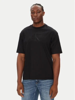 Calvin Klein Jeans T-Shirt Hero Monologo LV04RB295G Czarny Relaxed Fit