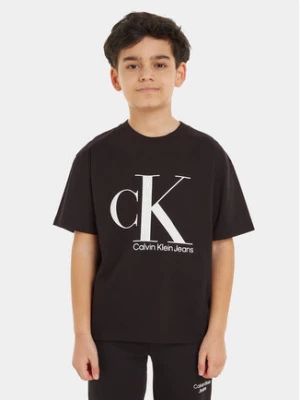 Calvin Klein Jeans T-Shirt IB0IB01899 Czarny Regular Fit