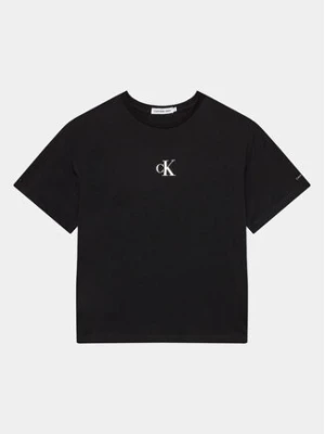 Calvin Klein Jeans T-Shirt IG0IG02136 Czarny Boxy Fit