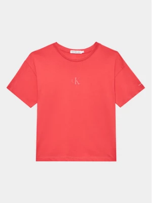 Calvin Klein Jeans T-Shirt IG0IG02136 Różowy Regular Fit