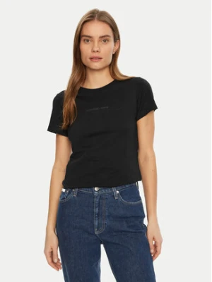 Calvin Klein Jeans T-Shirt Institutional Graphic J20J224990 Czarny Slim Fit