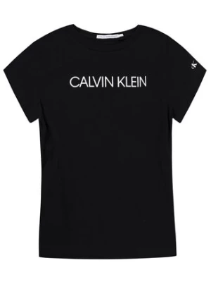 Calvin Klein Jeans T-Shirt Institutional IG0IG00380 Czarny Slim Fit