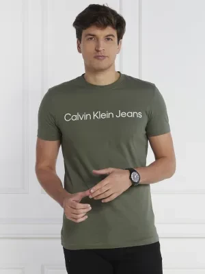 CALVIN KLEIN JEANS T-shirt INSTITUTIONAL LOGO | Slim Fit