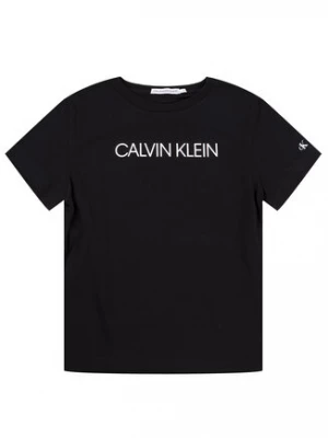 Calvin Klein Jeans T-Shirt Institutional SS IB0IB00347 Biały Regular Fit