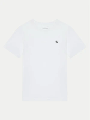 Calvin Klein Jeans T-Shirt IU0IU00543 Biały Regular Fit