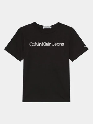 Calvin Klein Jeans T-Shirt IU0IU00599 D Czarny Regular Fit