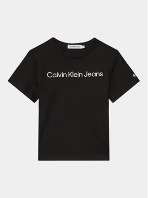 Calvin Klein Jeans T-Shirt IU0IU00599 M Czarny Regular Fit