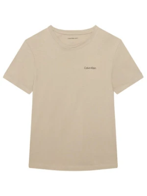 Calvin Klein Jeans T-Shirt IU0IU00683 Szary Regular Fit