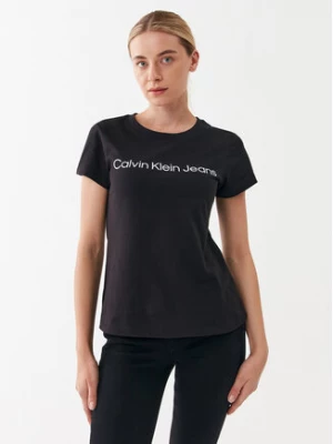 Calvin Klein Jeans T-Shirt J20J220253 Czarny Slim Fit