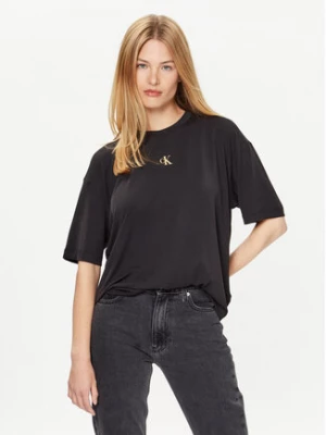 Calvin Klein Jeans T-Shirt J20J221733 Czarny Relaxed Fit