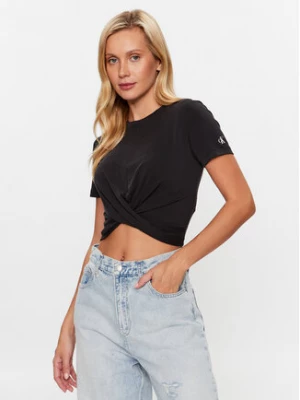 Calvin Klein Jeans T-Shirt J20J222128 Czarny Regular Fit