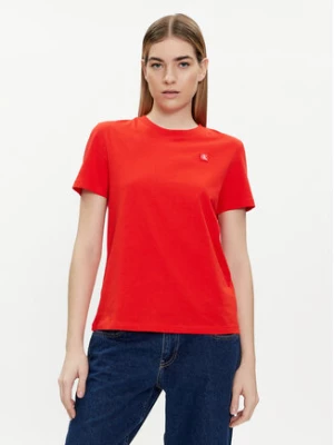 Calvin Klein Jeans T-Shirt J20J223226 Czerwony Regular Fit