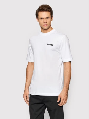 Calvin Klein Jeans T-Shirt J30J319315 Biały Regular Fit