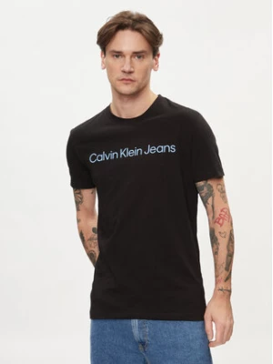 Calvin Klein Jeans T-Shirt J30J322344 Czarny Slim Fit