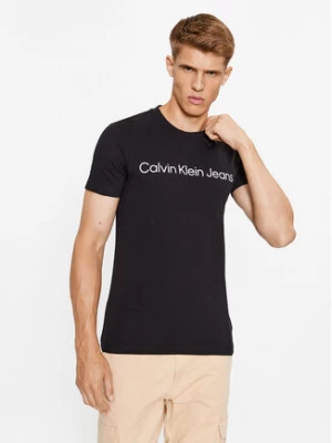 Calvin Klein Jeans T-Shirt J30J322552 Czarny Slim Fit