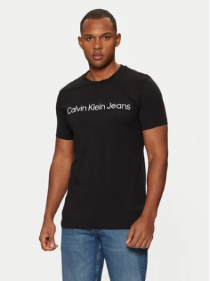 Calvin Klein Jeans T-Shirt J30J322552 Czarny Slim Fit