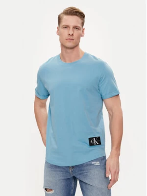 Calvin Klein Jeans T-Shirt J30J323482 Niebieski Regular Fit